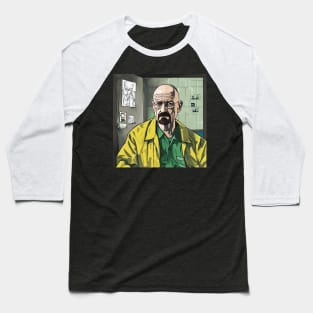 Breaking Bad Walter White inspired art Baseball T-Shirt